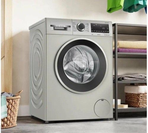 Отдельностоящая стиральная машина BOSCH Отдельностоящая стиральная машина, Размеры прибора : 845 x 597 x 588 мм ,загрузка 9 кг,1400 об/м,TFT дисплей,класс энергоэффективности А+++,цвет серебристый металлик Отдельностоящая стиральная машина BOSCH Отдельностоящая стиральная машина, Размеры прибора : 845 x 597 x 588 мм ,загрузка 9 кг,1400 об/м,TFT дисплей,класс энергоэффективности А+++,цвет серебристый металлик
