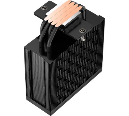 Кулер для процессора PCCooler RZ400 V2 BK, 120mm FAN, 4 HEAT PIPES, 4-PIN PWM, 500-2200 RPM, 32 DBA, FDB BEARING, LGA 1851/1700/1200/115X, AMD AM5/AM4