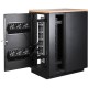 Шкаф Шкаф LANMASTER SOUNDPROOF звукоизолированный 24U 750x1130 мм, отделка под дерево, цвет лиственница