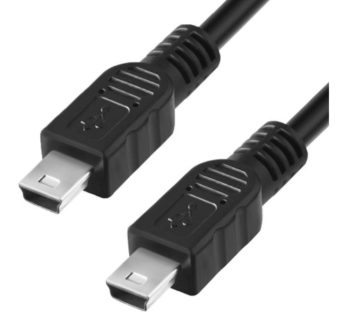 Greenconnect Кабель 0.2m USB 2.0, MiniUSB, M/M, черный, 28/28 AWG, GCR-50817 Greenconnect Кабель 0.2m USB 2.0, MiniUSB, M/M, черный, 28/28 AWG, GCR-50817