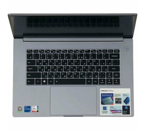 Ноутбук/ Infinix Inbook Y2 PLUS_XL29 15.6"(1920x1080 IPS)/Intel Core i5 1155G7(1Ghz)/16384Mb/512SSDGb/noDVD/Int:Intel Iris Xe Graphics/BT/WiFi/50WHr/war 1y/1.8kg/Grey/DOS Ноутбук/ Infinix Inbook Y2 PLUS_XL29 15.6"(1920x1080 IPS)/Intel Core i5 1155G7(1Ghz)/16384Mb/512SSDGb/noDVD/Int:Intel Iris Xe Graphics/BT/WiFi/50WHr/war 1y/1.8kg/Grey/DOS
