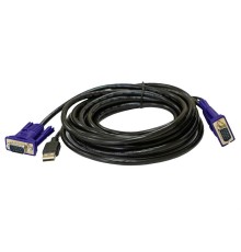 Кабель ORIGO Кабель KVM с разъемами VGA и USB, 5 м