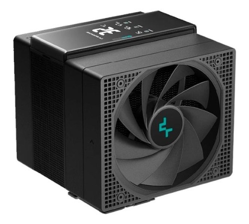 Кулер для процессора DEEPCOOL ASSASSIN IV VC VISION LGA20XX/1700/1200/115X/AM5/AM4 (6шт/кор,TDP 300W, PWM, DUAL FAN 140mm + 120mm, DUAL Heatsink, 7 Heatpipe, Copper Base) RET (R-ASN4-BKNVMD-G)