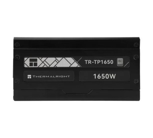 Блок питания 1650W/ Power Supply Thermalright, 1650W 80+ Platinum (ATX, 3.0, PCIe 5.0, Full modular, 1x24(20+4)pin 600mm, 3xCPU 8(4+4)pin, 4xPCIe*2 8(6+2)pin, 2x12VHPWR PCIe 5.0 12+4pin 600mm, 6xSATA, 5xMOLEX4pin, Active, 120x120mm, 170x150x86mm, OPP, OVP Блок питания 1650W/ Power Supply Thermalright, 1650W 80+ Platinum (ATX, 3.0, PCIe 5.0, Full modular, 1x24(20+4)pin 600mm, 3xCPU 8(4+4)pin, 4xPCIe*2 8(6+2)pin, 2x12VHPWR PCIe 5.0 12+4pin 600mm, 6xSATA, 5xMOLEX4pin, Active, 120x120mm, 170x150x86mm, OPP, OVP