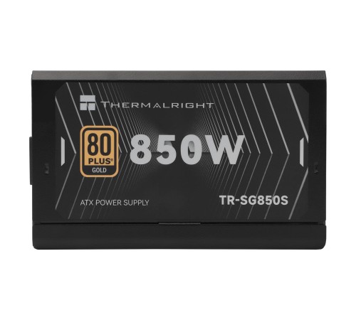 Блок питания 850W/ Power Supply Thermalright, 850W 80+ Gold (ATX, 3.1, PCIe 5.1, Non-modular, 1x24(20+4)pin, 1xCPU 8(4+4)pin, 2xPCIe*2 8(6+2)pin, 5xSATA3, 1x12+4pin (12VHPWR PCIe 5.1 12+4pin 600mm), 3xMOLEX4pin, Active, 120x120mm, 150x140x86mm, APFC, blac Блок питания 850W/ Power Supply Thermalright, 850W 80+ Gold (ATX, 3.1, PCIe 5.1, Non-modular, 1x24(20+4)pin, 1xCPU 8(4+4)pin, 2xPCIe*2 8(6+2)pin, 5xSATA3, 1x12+4pin (12VHPWR PCIe 5.1 12+4pin 600mm), 3xMOLEX4pin, Active, 120x120mm, 150x140x86mm, APFC, blac
