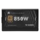 Блок питания 850W/ Power Supply Thermalright, 850W 80+ Gold (ATX, 3.1, PCIe 5.1, Non-modular, 1x24(20+4)pin, 1xCPU 8(4+4)pin, 2xPCIe*2 8(6+2)pin, 5xSATA3, 1x12+4pin (12VHPWR PCIe 5.1 12+4pin 600mm), 3xMOLEX4pin, Active, 120x120mm, 150x140x86mm, APFC, blac