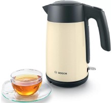Чайник BOSCH/ Цвет: бежевый, 2400 Ватт, скрытый нагр.элемент, 1.7 л