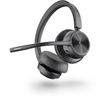 Гарнитура беспроводная/ VOYAGER 4320 UC,V4320-M C (COMPUTER & MOBILE) MICROSOFT TEAMS CERTIFIED, USB-A, STEREO BLUETOOTH HEADSET, WITH CHARGE STAND, WORLDWIDE