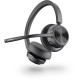 Гарнитура беспроводная/ VOYAGER 4320 UC,V4320-M C (COMPUTER & MOBILE) MICROSOFT TEAMS CERTIFIED, USB-A, STEREO BLUETOOTH HEADSET, WITH CHARGE STAND, WORLDWIDE