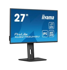 Монитор LCD 27'' 16:9 3840x2160(UHD 4K) IPS, 60 Hz, 350 cd/m2, 1300:1, 80M:1, 4ms, HDMI, DP, USB-Hub, Height adj, Pivot, Tilt, Swivel, Speakers, Black (Мятая упаковка)