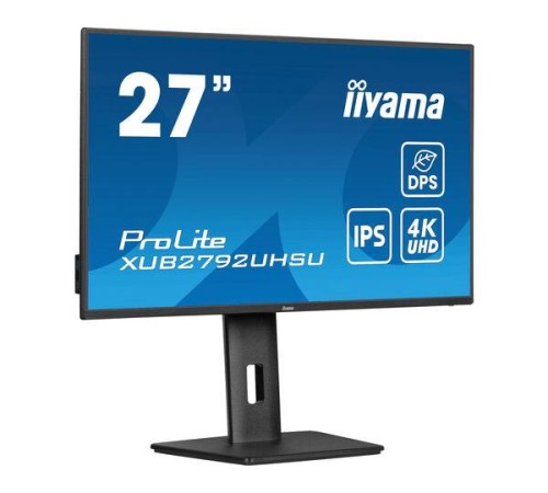 Монитор LCD 27'' 16:9 3840x2160(UHD 4K) IPS, 60 Hz, 350 cd/m2, 1300:1, 80M:1, 4ms, HDMI, DP, USB-Hub, Height adj, Pivot, Tilt, Swivel, Speakers, Black (Мятая упаковка) Монитор LCD 27'' 16:9 3840x2160(UHD 4K) IPS, 60 Hz, 350 cd/m2, 1300:1, 80M:1, 4ms, HDMI, DP, USB-Hub, Height adj, Pivot, Tilt, Swivel, Speakers, Black (Мятая упаковка)