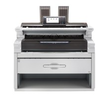 Широкоформатное МФУ ЧБ Ricoh MP W6700SP 36" (914 мм), печ. до 3,3 стр/мин (A0) 6,7 стр/мин (A1), Оф.гарантия 12 мес.(Требуется запуск в АСЦ) докупить тонер 888029 (1шт), девелопер B1259640 (2шт)