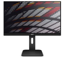 монитор 24" AOC X24P1 1920x1200, LED, 16:10, IPS, 300cd, 1000:1, 50M:1, 4ms, 178/178, D-Sub, DVI, HDMI, DP, 4*USB2.0, 60Hz, Speakers, HAS, Pivot, Tilt, Swivel, Внут, VESA, Black, 3y