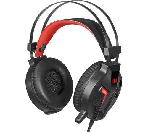 Redragon Игровая гарнитура Memecoleous черный+красный, кабель 1.8 м Redragon Игровая гарнитура Memecoleous черный+красный, кабель 1.8 м