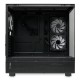 Корпус без блока питания/ Case HSPD F710, Panoramic Mid Tower, Black, TG, 0.5 SPCC, 3x120mm ARGB (FN027) E-ATX, ATX, mATX, mITX 185/395/270mm 2x2.5", 1x3.5", 7xPCI 2xUSB-A 3.0 435x230x457mm