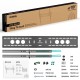 Кронштейн ONKRON/ 60-110" макс. 900*600, наклон -10?+5", поворот 0?, от стены до 85мм, вес до 120кг, черный