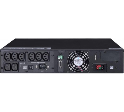 Источник бесперебойного питания Powercom Next, On-Line, 1500VA/1500W, Rack/Tower, 8*IEC320-C13, LCD, Serial+USB, SmartSlot, подкл. доп. Батарей (2027190)