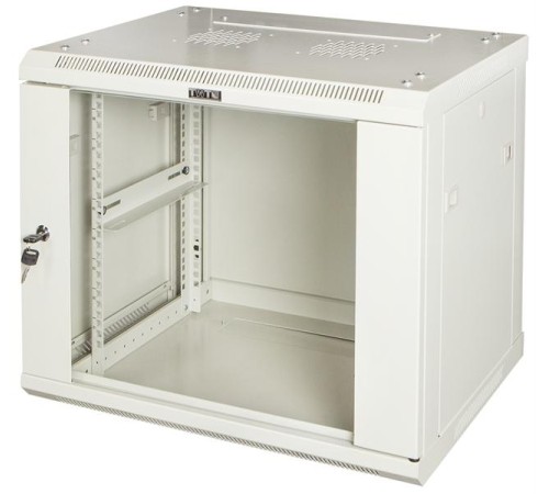 Шкаф настенный серии Pro, 4U 600x450, стеклянная дверь Шкаф настенный серии Pro, 4U 600x450, стеклянная дверь