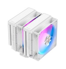 Кулер для процессора Ocypus Delta A62 WH ARGB, 2x120mm ARGB FAN, Top Panel, 6 HEAT PIPES, 4-PIN PWM, 500-2000 RPM, 29DBA, HYDRO BEARING, LGA115X/1200/1700/18XX, AM4/AM5