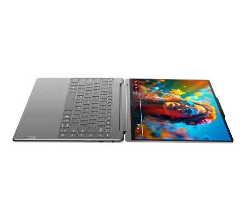Ноутбук/ Lenovo Yoga 9 2-in-1 14IMH9 14"(3840x2400 OLED)/Touch/Intel Core Ultra 7 155H(1.4Ghz)/32768Mb/1024SSDGb/noDVD/Int:Intel Arc graphics/Cam/BT/WiFi/75WHr/war 1y/1.32kg/luna grey/Win11Home + 65W, Pen, RU kbd