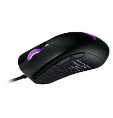 Мышь ASUS ROG GLADIUS III, 79g, Wired, 19K DPI Sensor, 6 programmable buttons & scroll wheel, Black