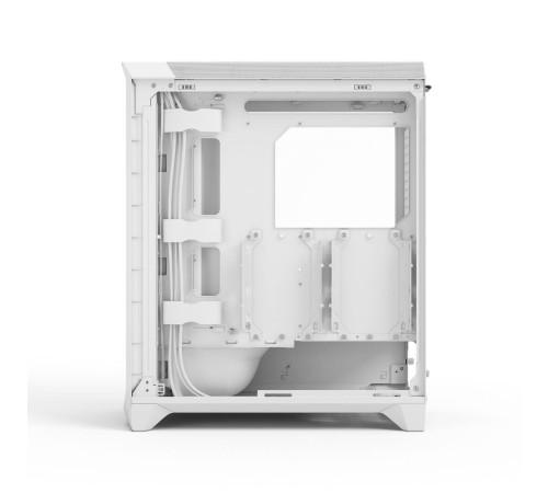 Корпус ПК без блока питания/ Case Fractal Design Meshify 3 TG Clear Tint, Midi-Tower, 3x140mm, 2xUSB-A 3.2 + 1xUSB 3.2 Type-C E-ATX, ATX, mATX, mITX, White