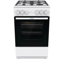 Плита GORENJE/ Газовая плита, 70 л, 85х50х59.4 см, 4 конфорки, белый цвет