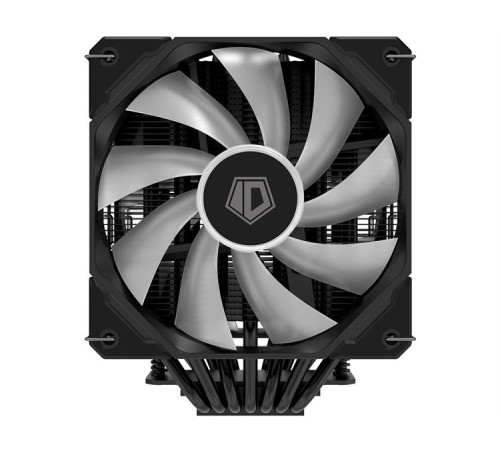Кулер для процессора ID-COOLING SE-207-XT ARGB LGA20XX/1700/1200/115X/AM5/AM4 (8шт/кор, TDP 280W, PWM, черный, 7 тепл.трубок + медная база, 2 x FAN 120mm,  Addressable RGB LED) RET