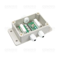 Устройство грозозащиты OSNOVO SP-IP/1000PW(ver.2) Уличное устройство грозозащиты для локальной вычислительной сети (скорость до 1000 Мб/с).Совместимо с оборудованием PoE IEEE 802.3af/at/bt. Поддержка PoE устройств мощностью