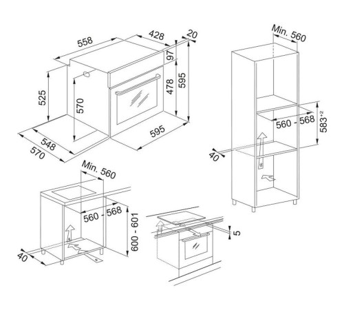 Духовой шкаф Franke FSM 82 H XS/ Best, Электрический духовой шкаф, 60 см, серия SMART, 71л, 8 функций, нержавеющая сталь/черный Духовой шкаф Franke FSM 82 H XS/ Best, Электрический духовой шкаф, 60 см, серия SMART, 71л, 8 функций, нержавеющая сталь/черный