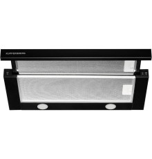 Вытяжка встраиваемая Kuppersberg/ Встраиваемая вытяжка, ширина 55,2 см, отвод/рециркуляция, 550 м3/час, механическое кнопочное управление, 3 скорости, светодиодное освещение 2х2 Вт, металлические жироулавливающие фильтры, угольный фильтр KF-Y (опция), цве