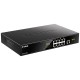 Коммутатор D-Link Неуправляемый PoE-коммутатор, 9x1000Base-T (8x1000Base-T PoE), 1x1000Base-X SFP, PoE-бюджет 125 Вт, корпус металл