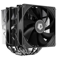 Кулер для процессора ID-COOLING SE-206-XT LGA1700/1200/115X/AM5/AM4 (8шт/кор, TDP 250W, PWM, черный, 6 тепл.трубок + медная база, 2 x FAN 120mm) RET