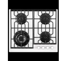 Варочная поверхность Kuppersberg/ Варочная поверхность Kuppersberg, газ, High-Tech, автоматический электроподжиг, газ-контроль, материал решеток чугун, форсунки под сжиженный газ, мощность конфорок 1.1, 1.75, 1.75, 3.8 кВт, цвет белый