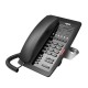 SIP-Телефон Fanvil H3, 2 SIP-акк., POE, БП в комп., 1x100 Mbps, Чёрный, 6 прог. клав.