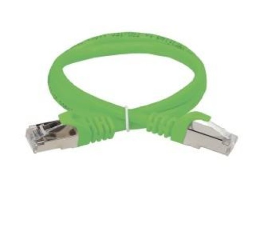 ITK Коммутационный шнур (патч-корд), кат.5Е FTP, 2м, зеленый
