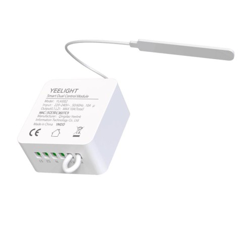 Реле Yeelight Smart Dual Control Module YLAI002 Реле Yeelight Smart Dual Control Module YLAI002