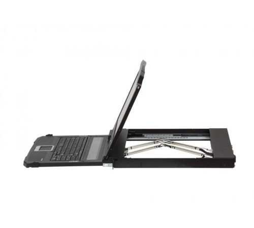 KVM-консоль ATEN CL3800NW-ATA-RG для рэкового шкафа 19", выдвижная, Dual Rail, экран 18.5", Full HD, кабель 1.8/ 18.5" Dual Rail USB HDMI-DVI-VGA Full HD