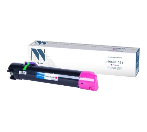 -/ Тонер-картридж NVP NV-106R01524 Magenta для Xerox Phaser 6700 (12000k) -/ Тонер-картридж NVP NV-106R01524 Magenta для Xerox Phaser 6700 (12000k)