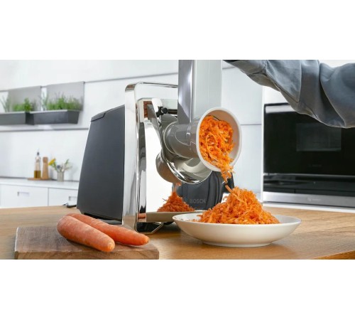 Мясорубка BOSCH/ Мясорубка 700Вт, 3.5 кг/мин, реверс, насадки: шинковка, кеббе, колбас Мясорубка BOSCH/ Мясорубка 700Вт, 3.5 кг/мин, реверс, насадки: шинковка, кеббе, колбас