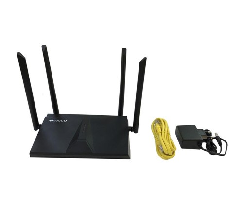 Маршрутизатор ORIGO Двухдиапазонный Wi-Fi 6 маршрутизатор AX1800, 1x1000Base-T WAN, 3x1000Base-T LAN, 4 внешние антенны 5 dBi
