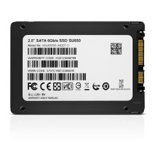 Твердотельный накопитель/ ADATA SSD Ultimate SU650, 480GB, 2.5" 7mm, SATA3, 3D TLC, R/W 520/450MB/s, IOPs 40 000/75 000, TBW 280, DWPD 0.5 (3 года)