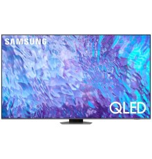 Телевизор ЖК 98" Samsung/ 98", QLED, 120Гц,  Smart TV,Wi-Fi, Voice, PQI 3200, HDR 8х, HDR10+, DVB-T2/C/S2, 2.2 CH, 40W, OTS Lite, FreeSync Premium Pro, 4HDMI, 2USB, CARBON SILVER 2023
