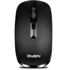Беспроводная мышь SVEN RX-260W чёрная (2,4 GHz, 3+1кл. 800/1200/1600DPI, блист.)