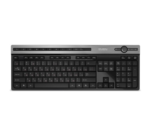 Беспроводная клавиатура SVEN KB-E5500W (2,4 GHz, 115кл.) Беспроводная клавиатура SVEN KB-E5500W (2,4 GHz, 115кл.)