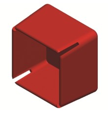 Заглушка торцевая для одиночного профиля PSL/PSM/BPF