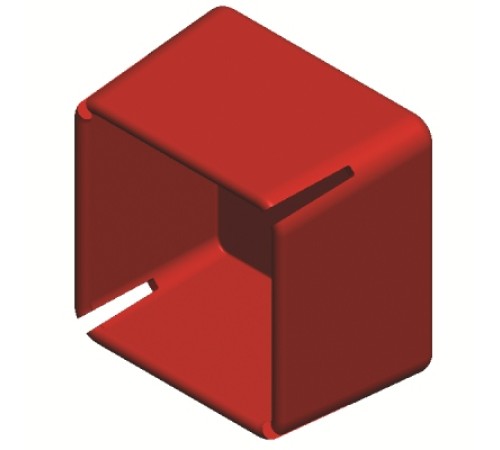 Заглушка торцевая для одиночного профиля PSL/PSM/BPF