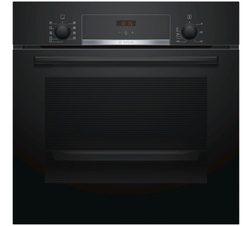 Встраиваемая электрическая духовка BOSCH 59.5x59.4x54.8 см, 66 л, гриль, конвекция, черный
