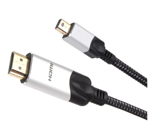 Кабель-переходник/ Кабель-переходник miniDisplayPort M-> HDMI M 4K@60Hz 1.8m VCOM (CG615M-1.8M)