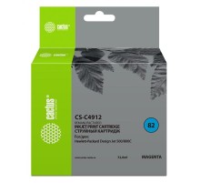 Картридж струйный Cactus CS-C4912 №82 пурпурный (72мл) для HP DJ 500/800C